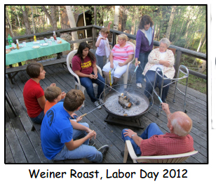 Blaine & Carol Hall Cabin 2012