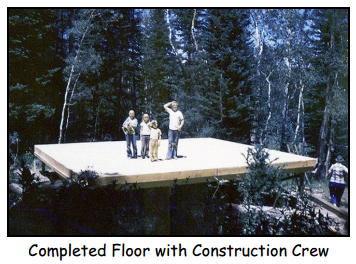 Blaine & Carol Hall Cabin Shingling