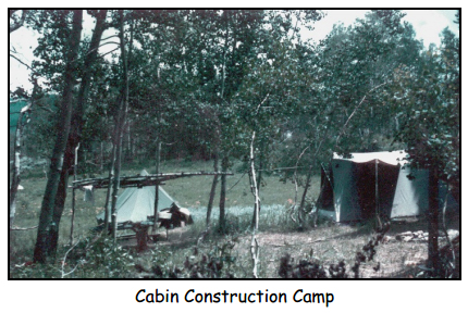 Blaine & Carol Hall Construction Camp