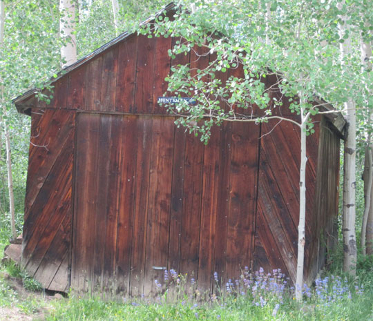 Jerry & Joan Huntsman Cabin Garage